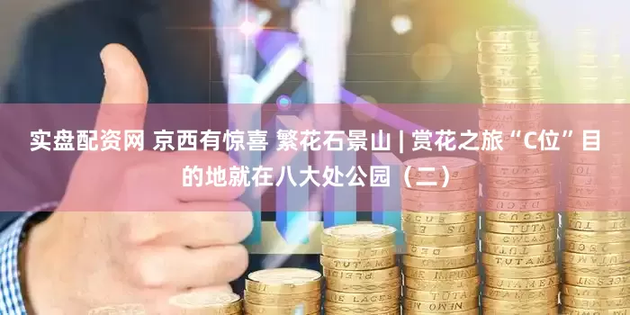 实盘配资网 京西有惊喜 繁花石景山 | 赏花之旅“C位”目的地就在八大处公园（二）